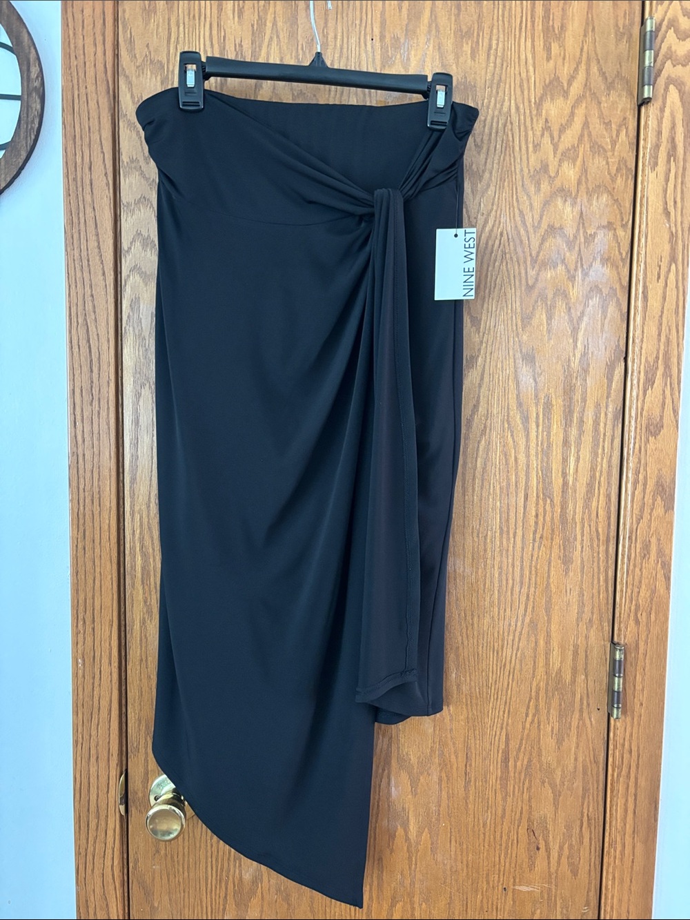 Nine West Black Skirts Knot Dress